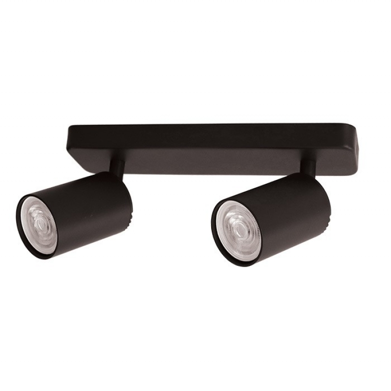 LUGO-2 GU10 BLACK 250x125MM SPOT FIXTURE 2102330 VITO LED осветление