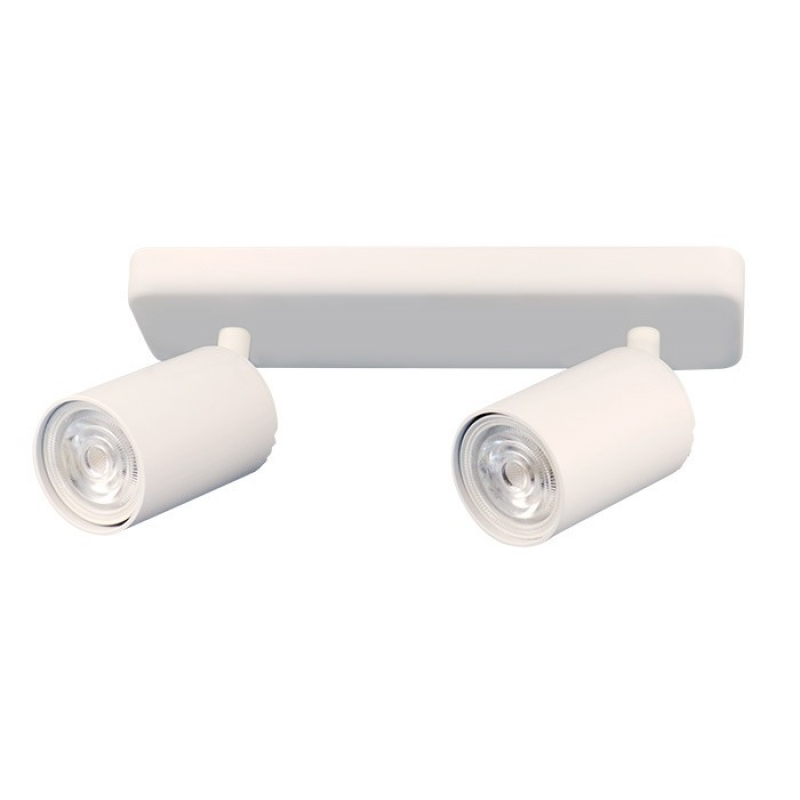 LUGO-2 GU10 WHITE 250x125MM SPOT FIXTURE 2102340 VITO LED осветление