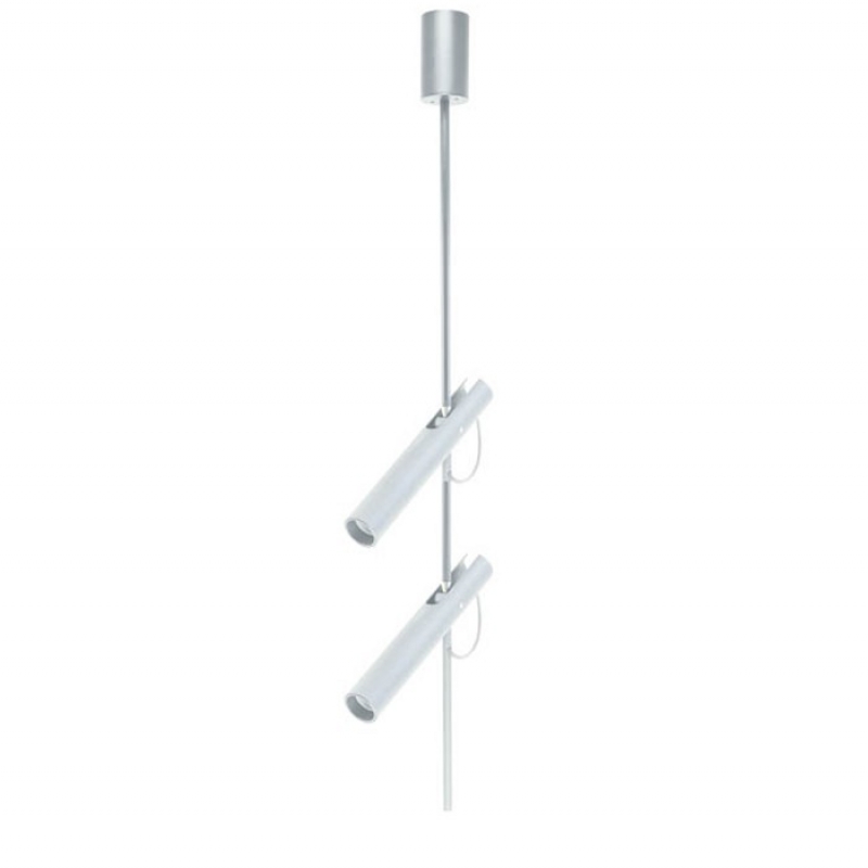 SPOT LIGHT FIXTURE SURFACE MOUNTED CLIMBER-2 φ45*H265 2x7W COB 3000K WHITE L1.3M 2102560 VITO LED осветление