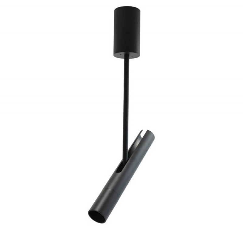 SPOT LIGHT FIXTURE SURFACE MOUNTED CLIMBER φ40*H260 7W COB 3000K BLACK L0.6M 2102580 VITO LED осветление