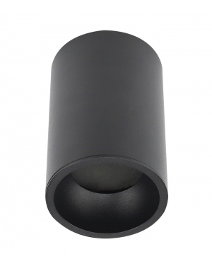 SPOT LIGHT FIXTURE SURFACE MOUNTED HOLA GU10 Ø106X70 BLACK 2102840 VITO LED осветление