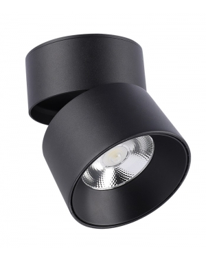 SPOT LIGHT FIXTURE SURFACE MOUNTED LAZY-20 20W 1900Lm COB 4000K Ø93X110 BLACK 2102910 VITO LED осветление