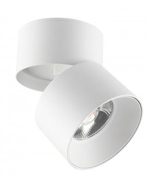 SPOT LIGHT FIXTURE SURFACE MOUNTED LAZY-20 20W 1880Lm COB 3000K Ø93X110 WHITE 2102920 VITO LED осветление