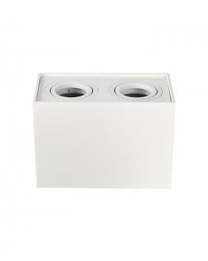 SPOTLIGHT ELDA-2 98X180X125MM GU10 WHITE CEILING SURFACE 2103020 VITO LED осветление
