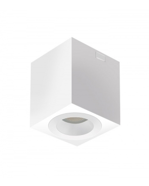 LED CEILING SPOT CUBIX-A 9W 3xCCT (3000K/4200K/6500K) 1080Lm 30°-ADJUSTABLE IP20 9*9*10CM WHITE 2103130 VITO LED осветление