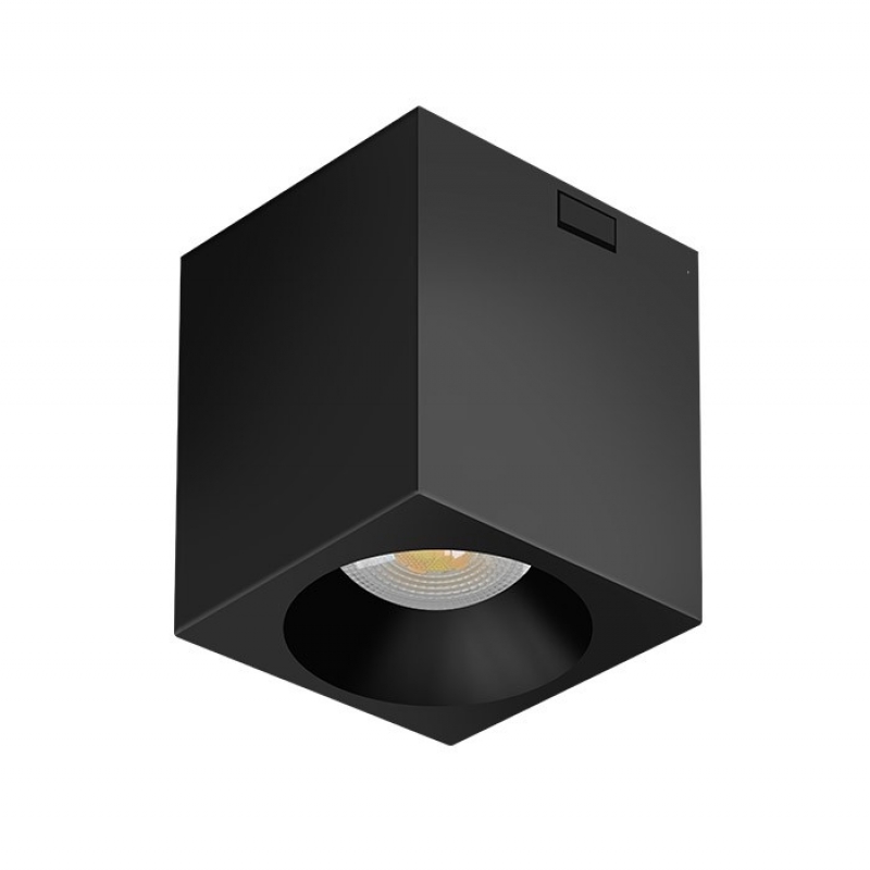 LED CEILING SPOT CUBIX-F 7W 3xCCT (3000K/4200K/6500K) 840Lm 60°-FIXED IP20 9*9*10CM WHITE 2103160 VITO LED осветление