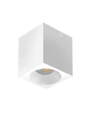 LED CEILING SPOT CUBIX-F 7W 3xCCT (3000K/4200K/6500K) 840Lm 60°-FIXED IP20 9*9*10CM WHITE 2103170 VITO LED осветление