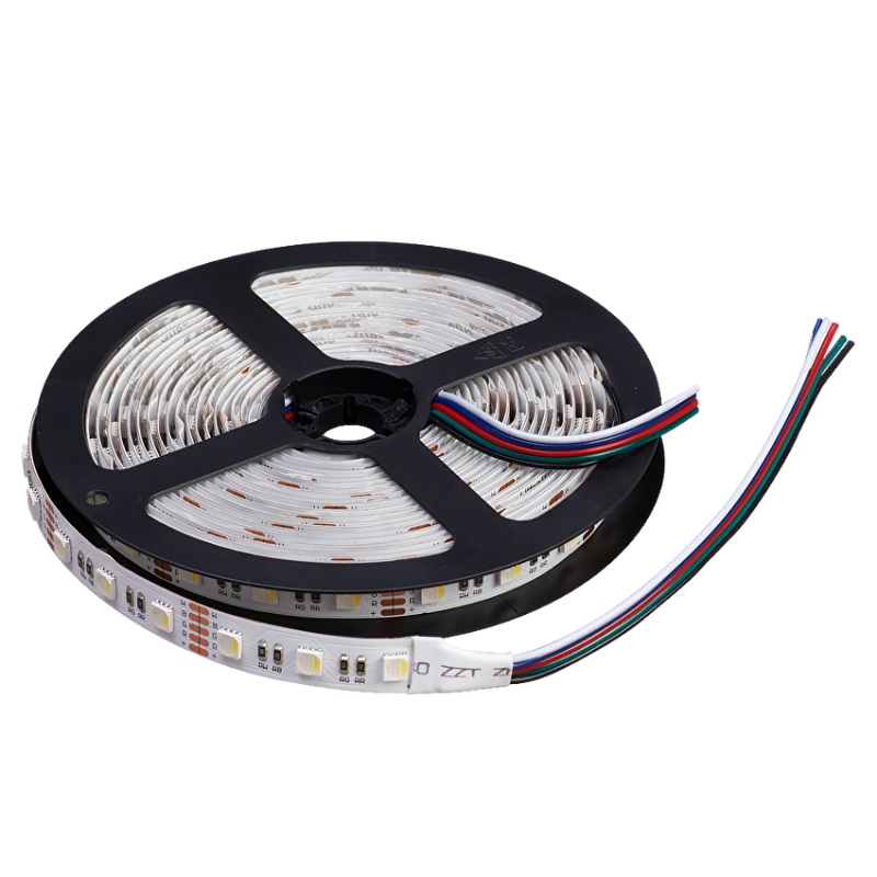 LED лента, 17W/m, RGB+6000K, 12V DC, SMD5050, 60 LEDs/m LED лента, 17W/m, RGB+6000K, 12V DC, SMD5050, 60 LEDs/m LED ленти профили и аксесоари