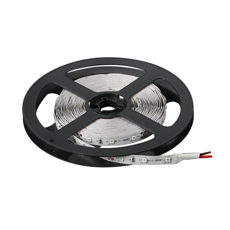 LED лента, 4.8W/m, червена, 12V DC, SMD2835, 60 LEDs/m LED ленти профили и аксесоари
