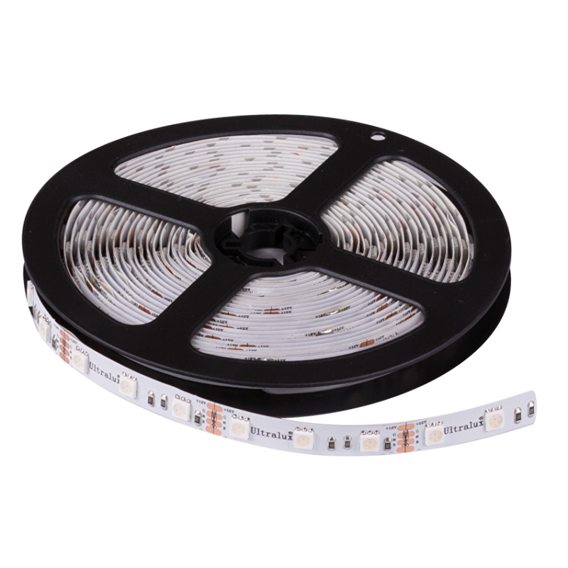 LED лента, 7.2W/m, RGB, 12V DC, SMD5050, 30 LEDs/m, IP65 LED ленти профили и аксесоари