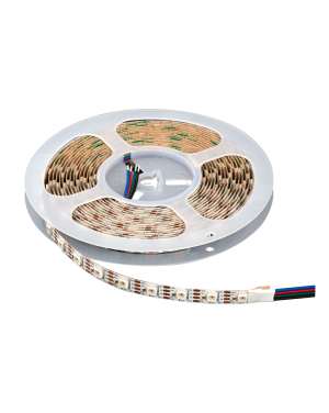 Дигитална RGB LED лента, 25.8W/m (0.43W/pixel), IC WS2815B, 12V DC, 60 pixels/m (60 LED/m), IP20, 5m LED ленти профили и аксесоари