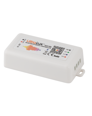 Bluetooth aудио контролер за дигитално RGB LED осветление 5-24V DC, 960 pixels LED ленти профили и аксесоари