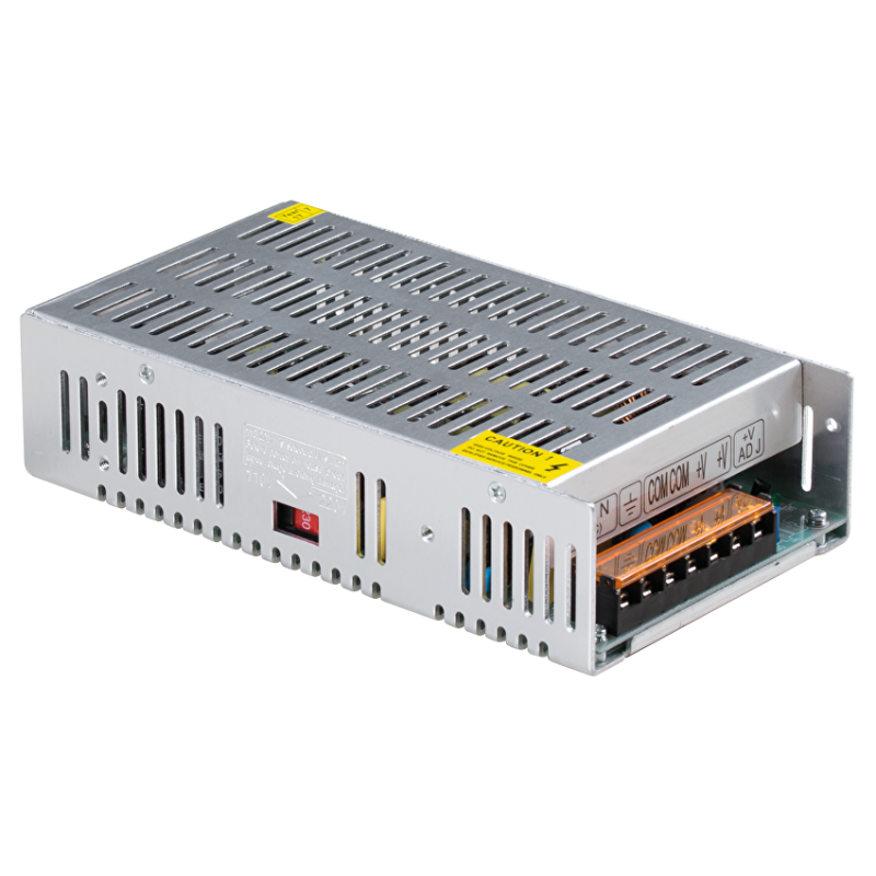 Захранване, стабилизирaно, 0-12V DC, 300W, IP20 LED ленти профили и аксесоари