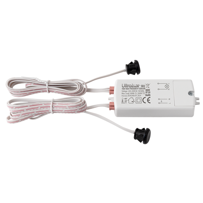 Девиаторен сензор за близост 500W/200W, 220-240V AC LED осветление