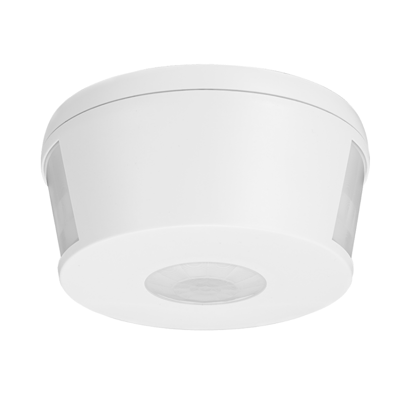 PIR cензор за движение за открит монтаж с широк обхват, 3xPIR, 2000W/1000W, 2X15m, IP20 LED осветление