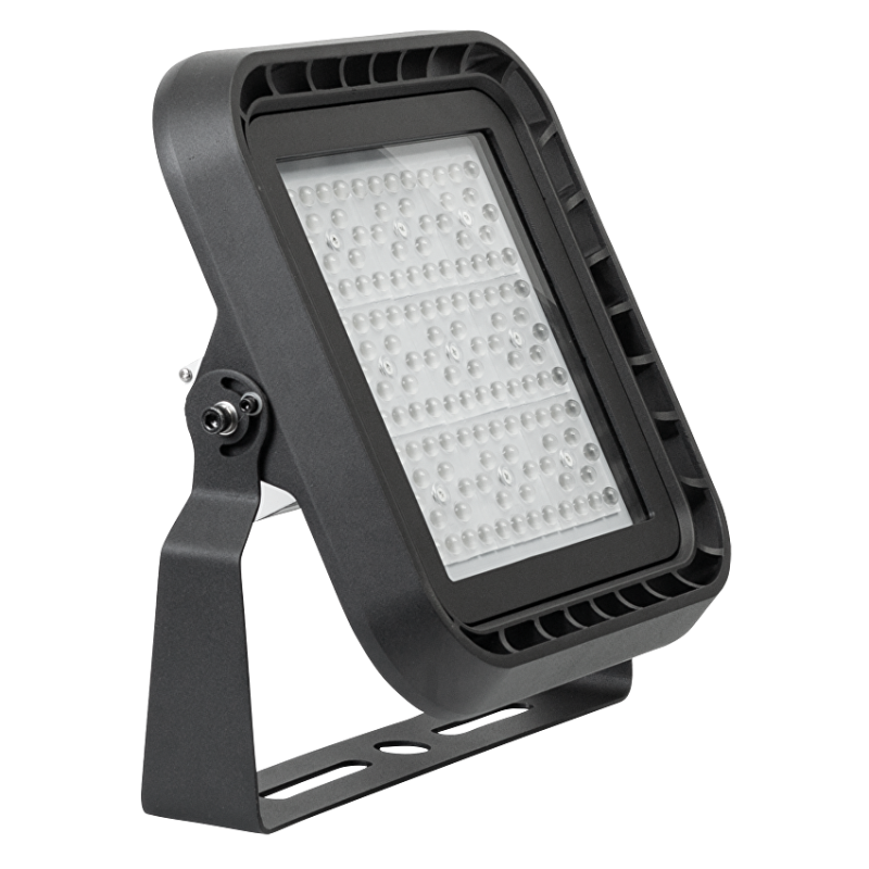 Професионален LED прожектор димиращ 1-10 V DC, 100W, 5000K, 110°, 220V-240V AC, IP66 LED осветление