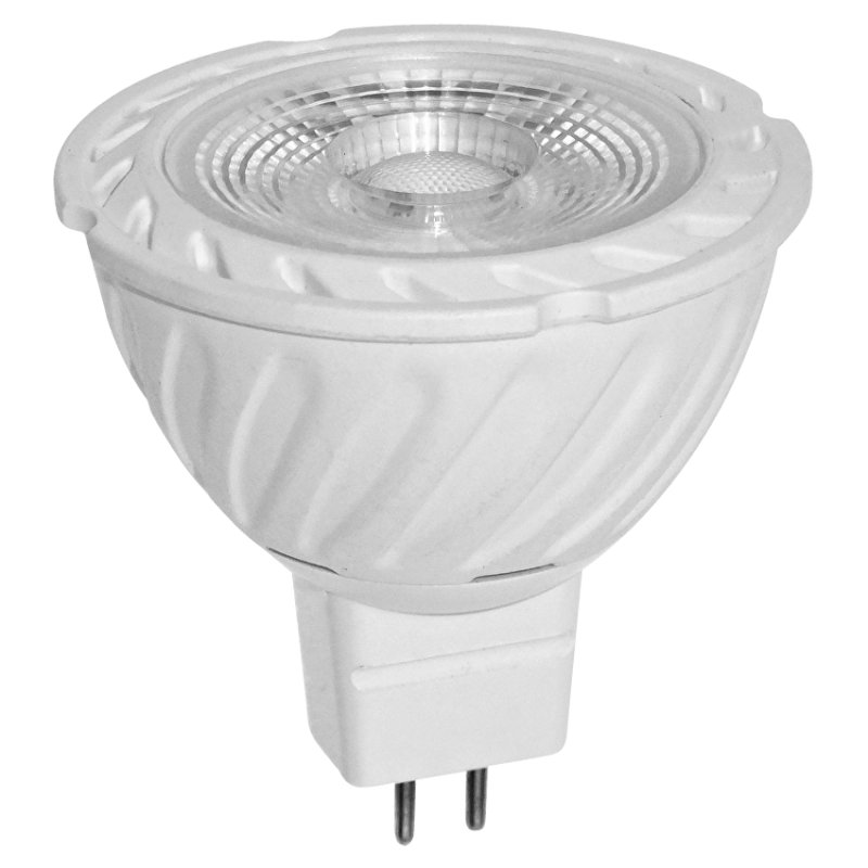 LED лампа луничка 6W, MR16, 2700K, 220-240V AC, топла светлина LED крушки