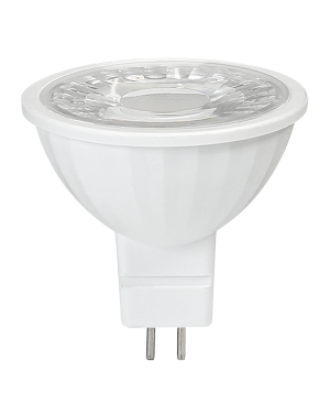 LED лампа луничка 7W, MR16, 2700K, 12V DC, топла светлина LED крушки