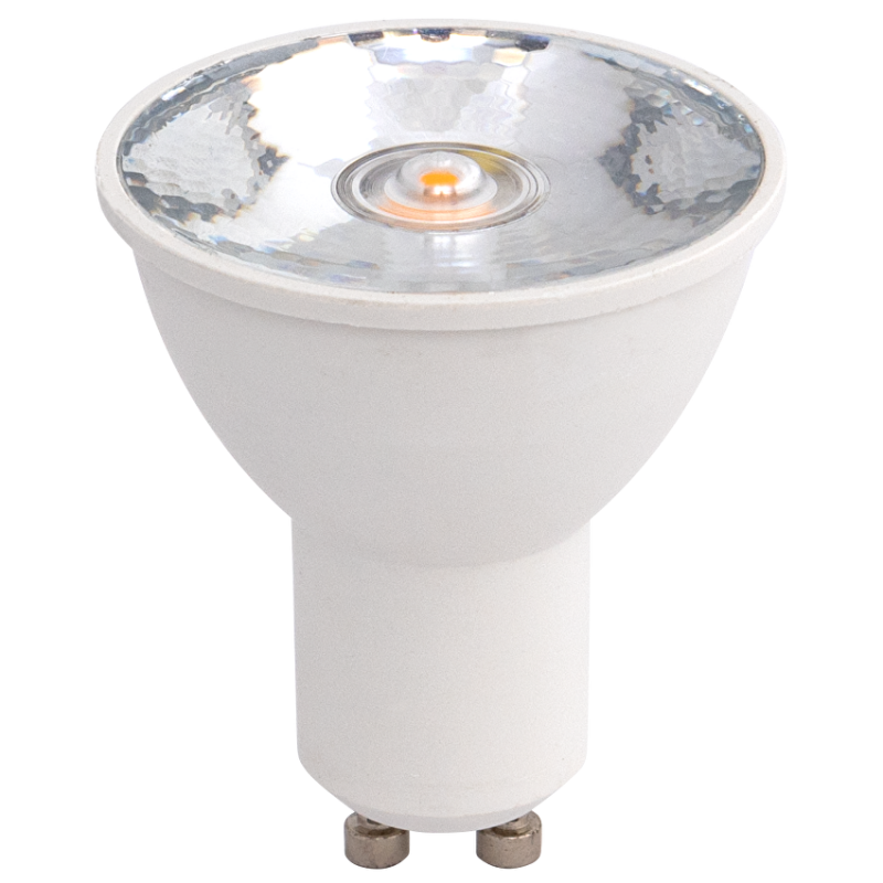 LED лампа луничка 6W, GU10, 4200K, 220V-240V AC, 15°, неутрална светлина LED крушки