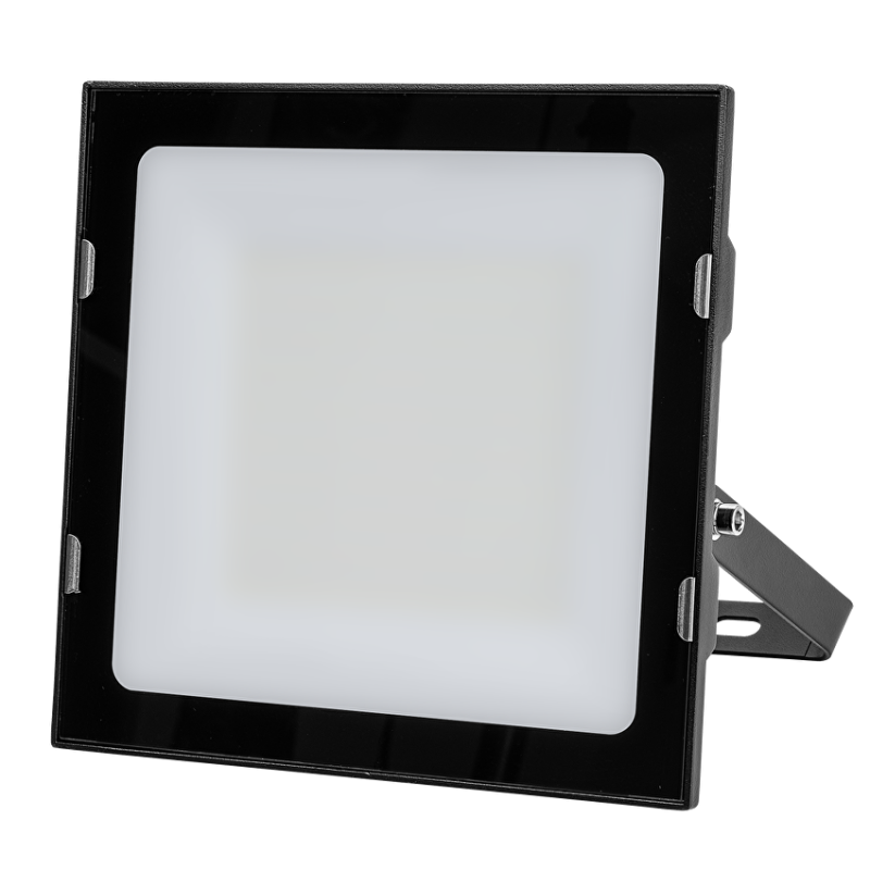 LED Slim прожектор 100W, 6500K, 220-240V AC, IP65 студена светлина LED осветление