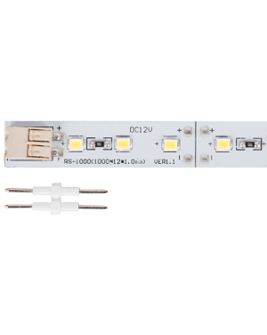 LED твърда лента 12W, 12V DC, 2700K, 72LEDs/m, SMD2835 LED ленти профили и аксесоари