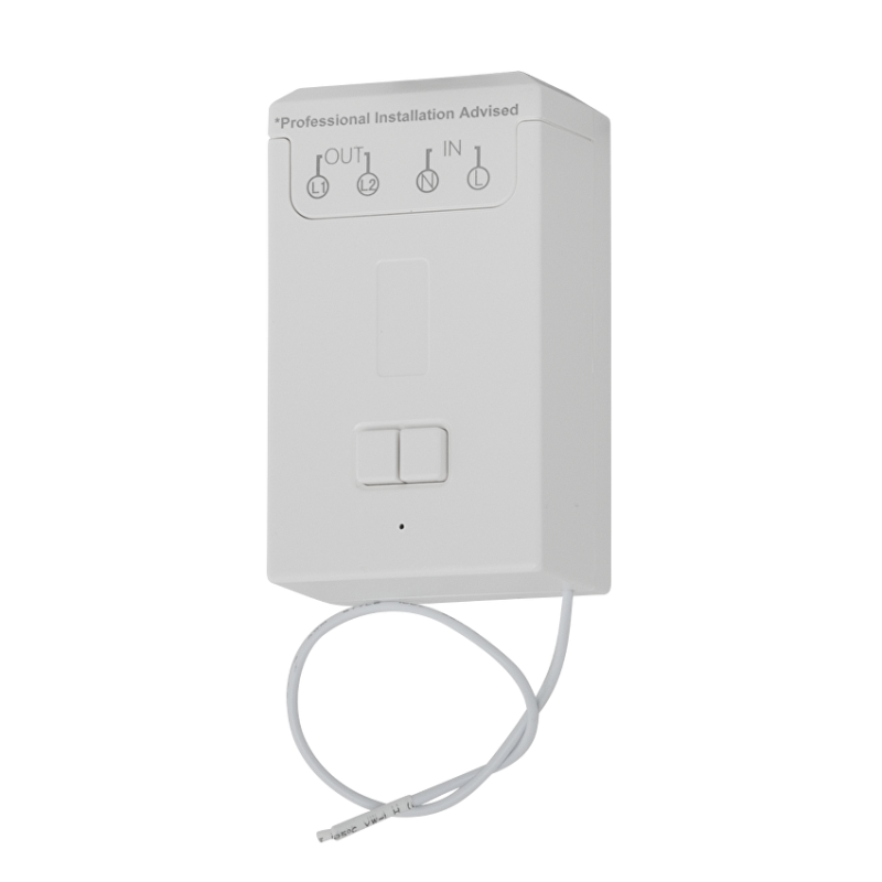 RF кинетичен двуканален контролер, 220-240V AC, IP20 RF кинетичен двуканален контролер, 220-240V AC, IP20 LED ленти профили и аксесоари