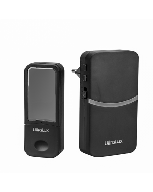 RF безжичен кинетичен звънец, IP44, черен LED ленти профили и аксесоари