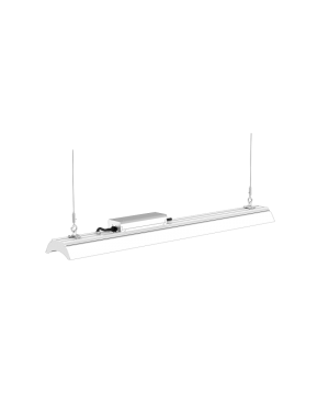 LED линейно индустриално осветително тяло 150W, 5000K, 100V-277V AC, IP65, Дифузер 90° LED осветление
