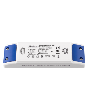Димиращ TRIAC драйвер за LED осветление 12W/300 mA DC LED ленти профили и аксесоари