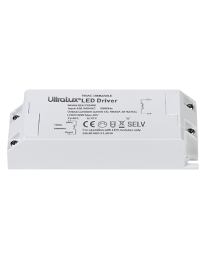 Димиращ TRIAC драйвер за LED осветление, 20W/480 mA DC LED ленти профили и аксесоари