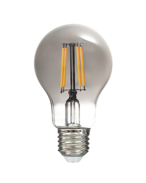 LED filament лампа крушка опушен, A60, 5W, E27, 1800K, 220-240V AC, амбър LED крушки