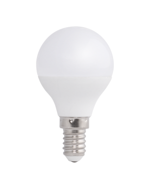 LED лампа топка 3W, E14, 3000K, 220-240V AC, топла светлина LED крушки