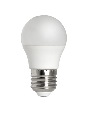 LED лампа топка за ниско напрежение 5W, E27, 4000K, 12-24V AC/DC, неутрална светлина LED крушки