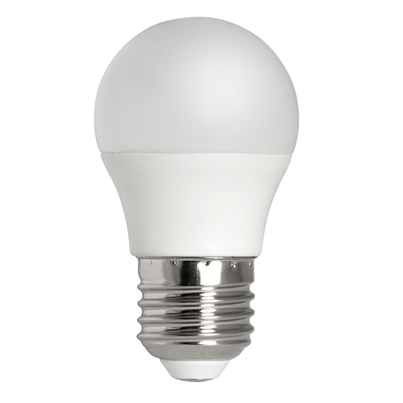 LED лампа топка за ниско напрежение 5W, E27, 4000K, 12-24V AC/DC, неутрална светлина LED крушки