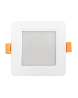 LED панел за вграждане, квадрат, 5W, 4000K, 220-240V AC, неутрална светлина LED панели