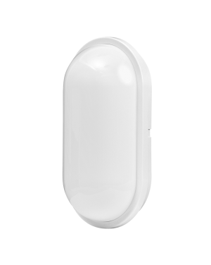 LED плафониера 24W, 4200K, 220-240V AC, неутрална светлина, елипса, IP54 LED осветление