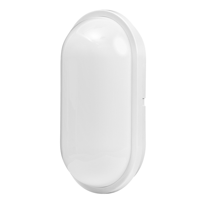 LED плафониера 24W, 4200K, 220-240V AC, неутрална светлина, елипса, IP54 LED осветление