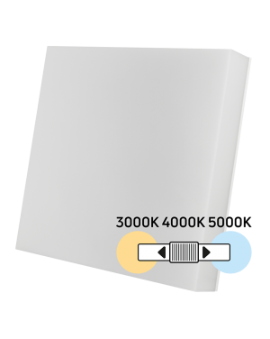LED плафониера 18W/24W/30W, CCT 3000K/4000K/5000K, IK08, IP54 LED осветление