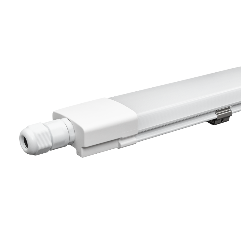 LED slim линейно осветително тяло 1.2m, IK08, 36W, 4000K, 220-240V AC, IP65 LED осветление