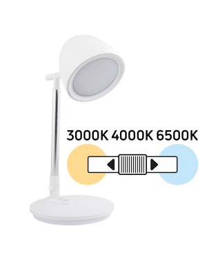 LED димираща настолна лампа 8W, 3000K/4000K/6500K, 220-240V AC LED осветление
