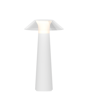 LED димираща презареждаема настолна лампа 1.6W, 3000K, IP44, бяла LED осветление