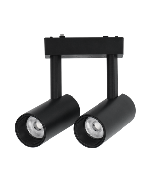 LED магнитен smart спот, двоен, 2x10W, CCT, 48V DC LED осветление
