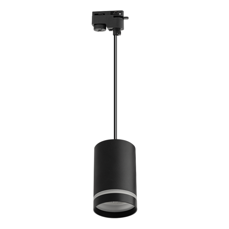 Тяло за релсов монтаж, двупроводно, GU10, 220-240V AC, IP20, черно Тяло за релсов монтаж, двупроводно, GU10, 220-240V AC, IP20, черно LED осветление