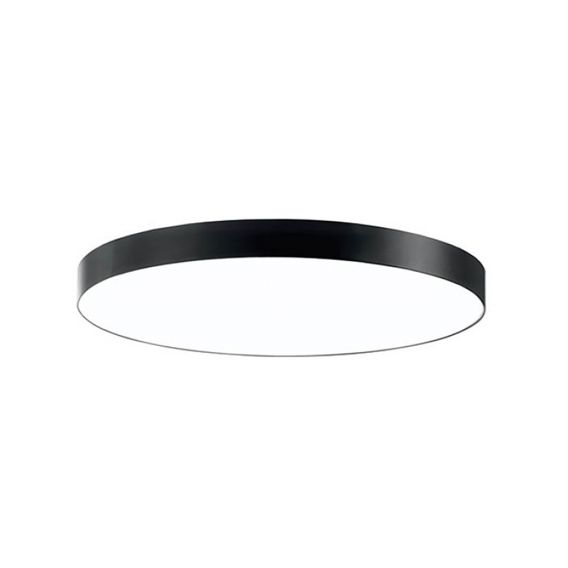 LED ОСВЕТИТЕЛНО ТЯЛО КРЪГ ЗА ВИСЯЩ МОНТАЖ PROFILED-PR Φ900x80mm 100W 4000K (НЕУТРАЛНА СВЕТЛИНА) 12060Lm ЧЕРЕН ЦВЯТ 2423680 VITO LED ленти профили и аксесоари