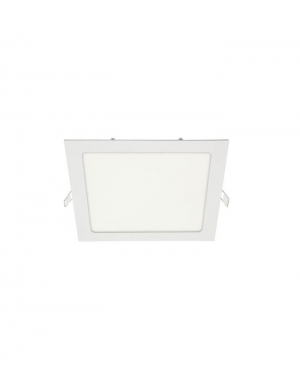 LED КВАДРАТЕН ТЪНЪК ПАНЕЛ ЗА ВГРАЖДАНЕ LENA-SX 165x165x20mm 12W 1128Lm 3000K (ТОПЛА СВЕТЛИНА) БЯЛ ЦВЯТ 2024090 VITO МОНТАЖЕН ОТВ LED панели