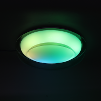 LED димираща ССТ+RGB плафониера с дистанционно управление, опушен кварц, 28W+5W, 3000K-6000К+RGB LED димираща ССТ+RGB плафониера с дистанционно управление, опушен кварц, 28W+5W, 3000K-6000К+RGB LED осветление