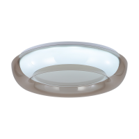 LED димираща ССТ плафониера с дистанционно управление, опушен кварц, max.72W, 3000K-6000К LED осветление