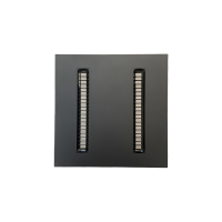 LED панел за октрит монтаж, 600х600, UGR<19, 40W, 4000K, 130 lm/W, 90°, 220V-240V AC, черен, IP20 LED панели