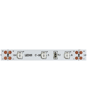 LED лента, 4.8W/m, червена, 12V DC, SMD2835, 60 LEDs/m, IP65 LED ленти профили и аксесоари