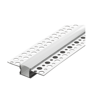 Алуминиев профил за гипсокартон 3m, тесен, 13mm LED ленти профили и аксесоари